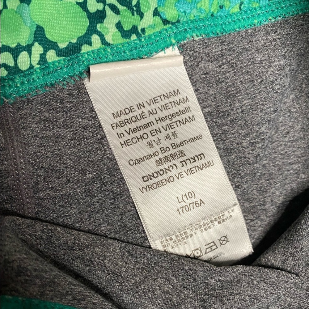 Marmot Gray Everyday Leggings Tight Pants D56330 large - Picture 6 of 8